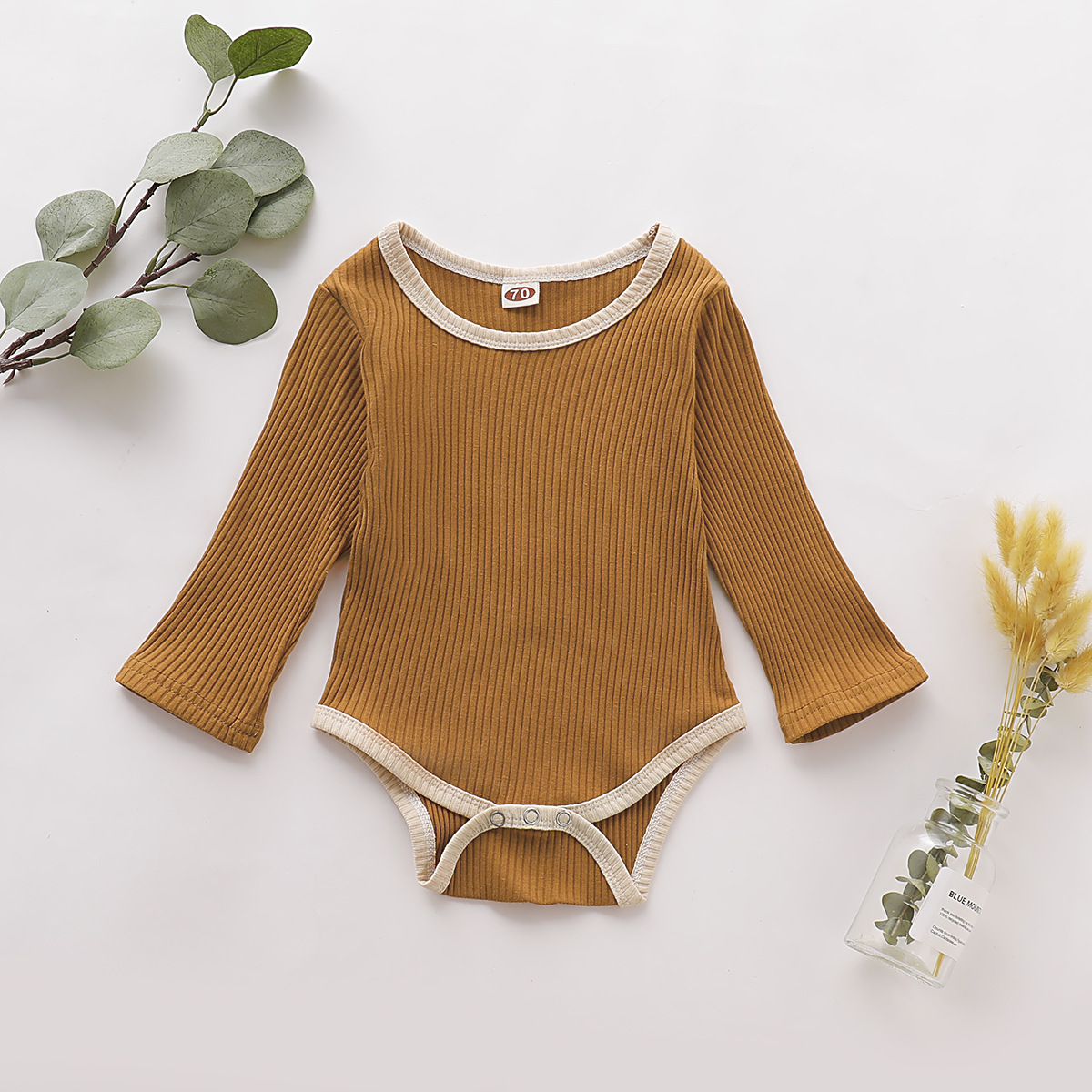 Long-sleeved baby climbing suit
