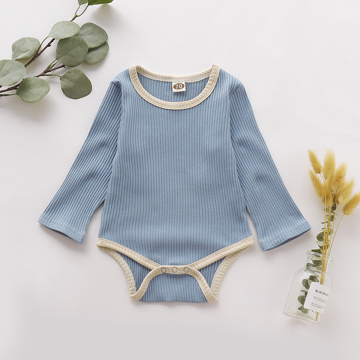 Long-sleeved baby climbing suit