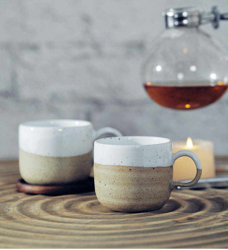 Stoneware Coffee Cup