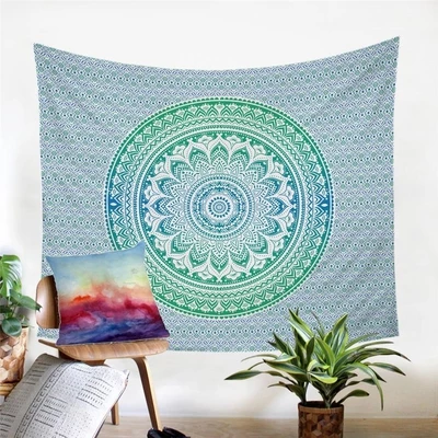 Mini Mandala Tapestry Image 1