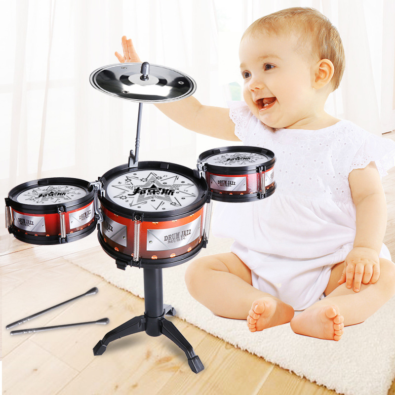 Children's Drum Set Image 1