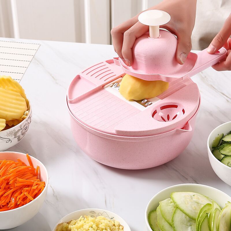 Cutting vegetables with ease