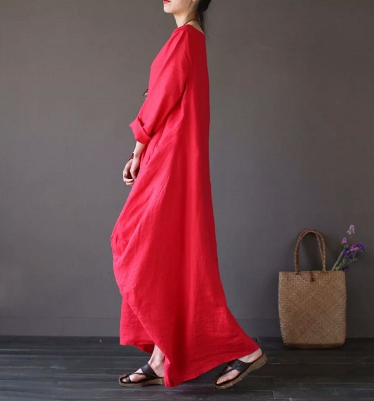 Cotton-Linen Dress 8