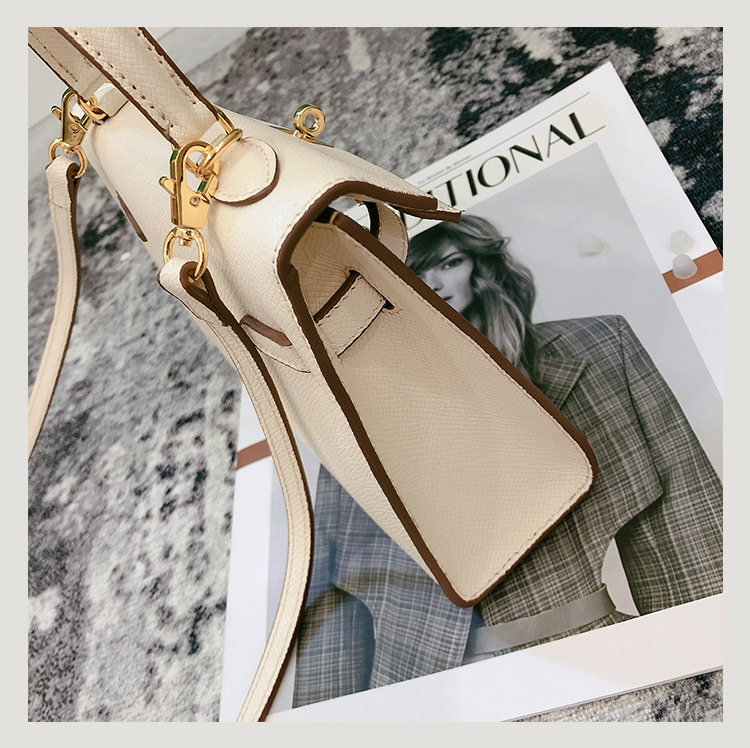 Mini Shoulder Bag with Lock