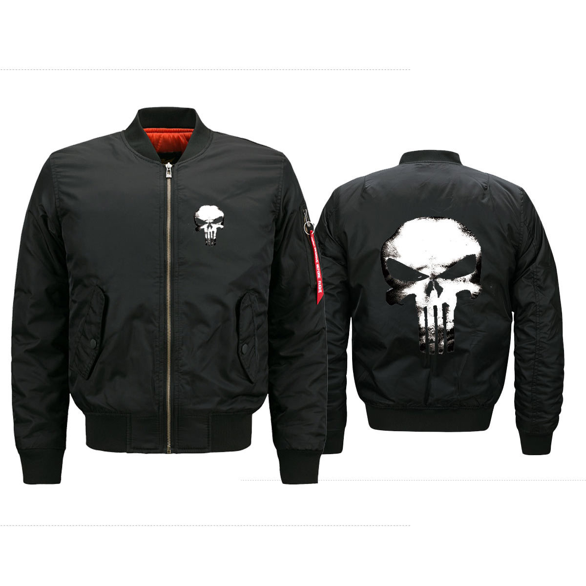 MA1 Flight Jacket in Red