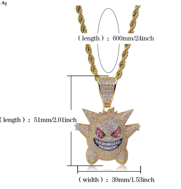 Geng Gui Zircon Pendant Main Image