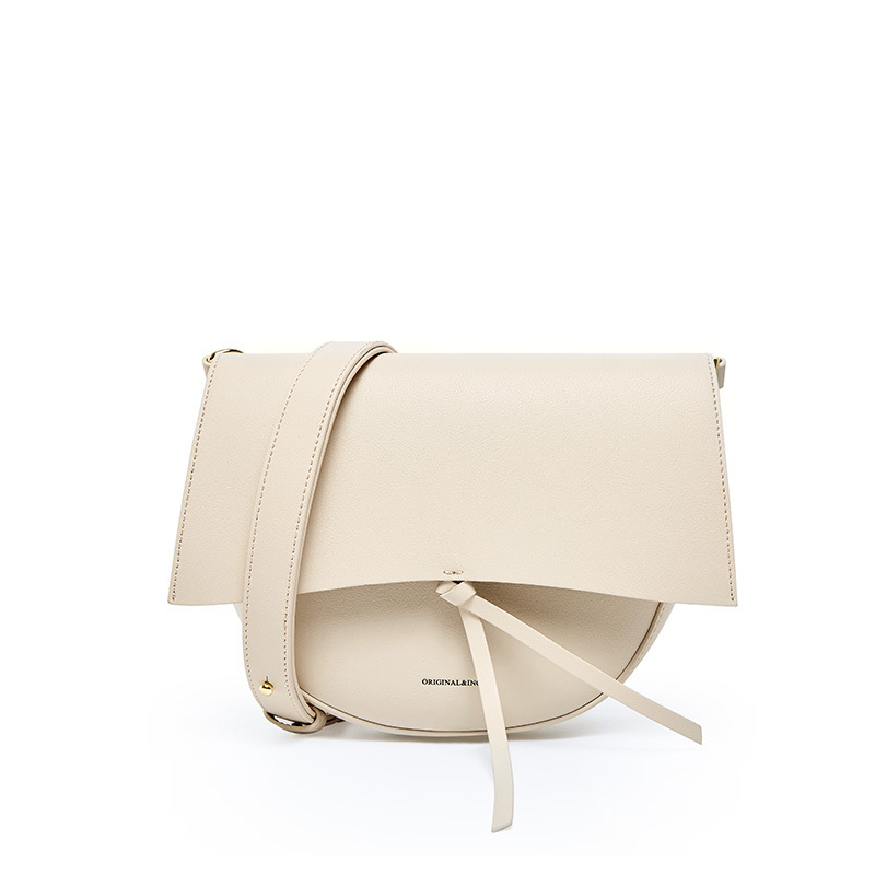 牛皮百搭单肩斜挎女包 image 3