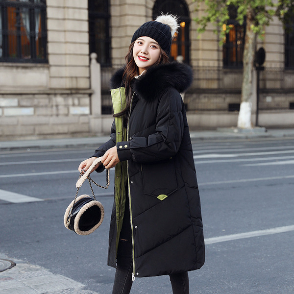 Hooded Down Jacket Image 1