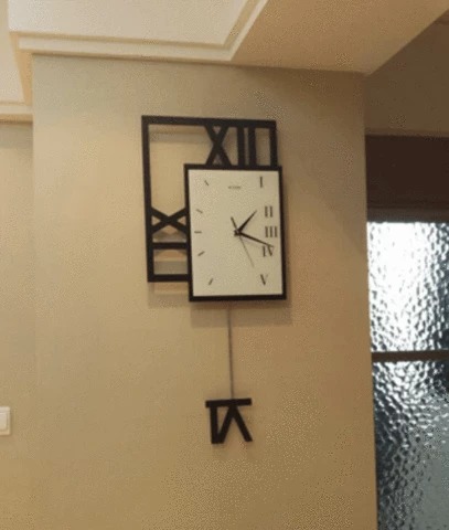 Creative Silent Swing Quartz Clock Image 3
