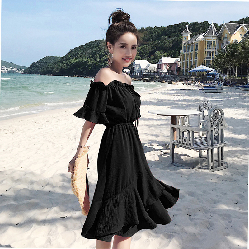 2020 New Style Mini Dress Red
