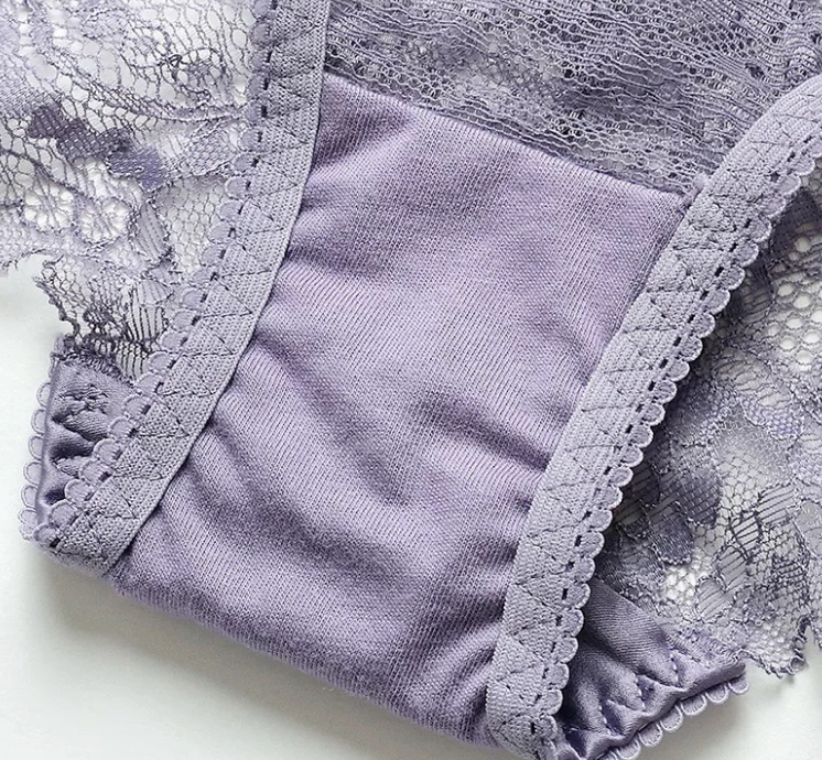 Lace Trimmed Panties Image 3
