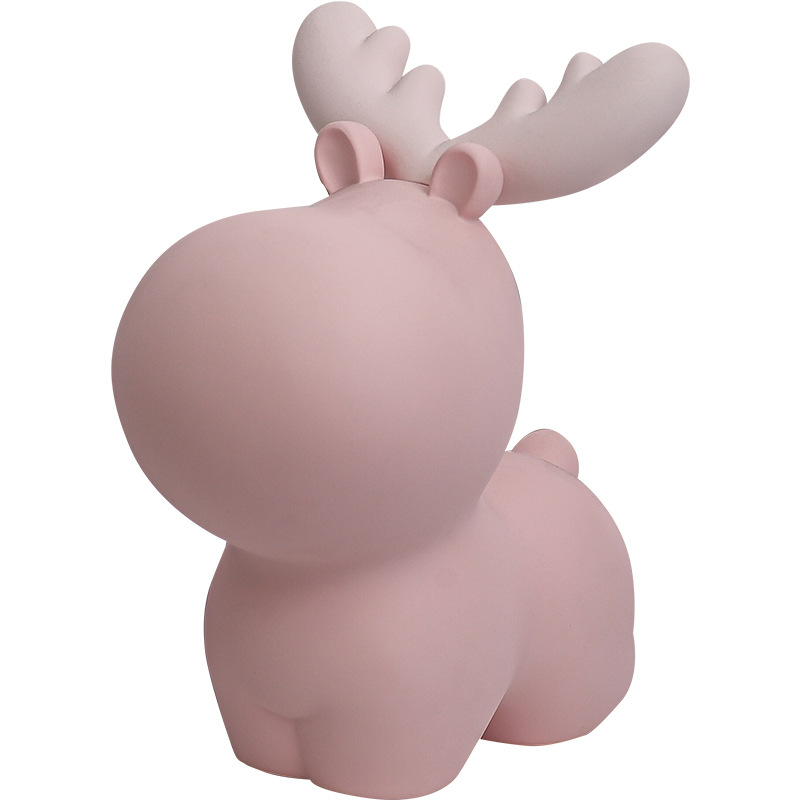 Nordic Deer Coin Bank Decoration