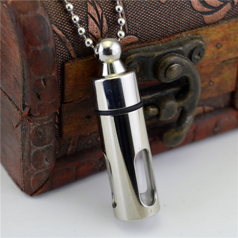 Openable Storage Bottle Necklace - Image 4