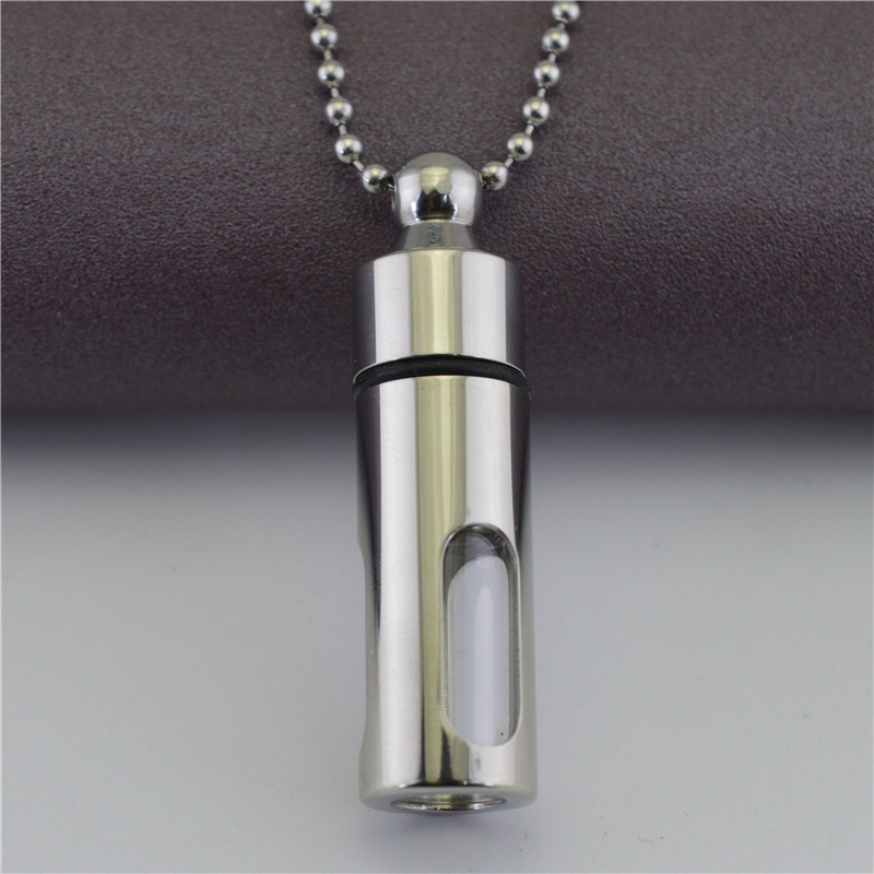 Openable Storage Bottle Necklace - Image 3
