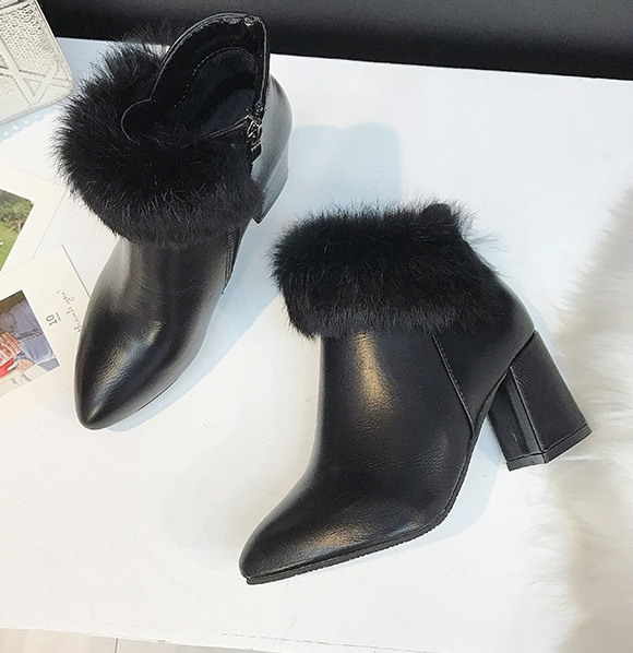 High-heeled Warm Women’s Boots