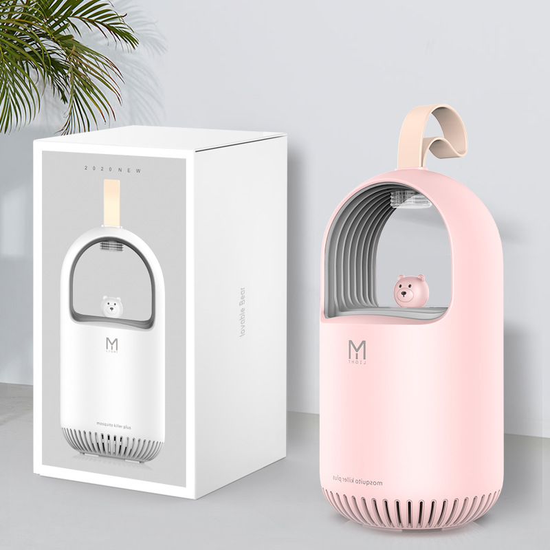 Pink Bear Mosquito Lamp