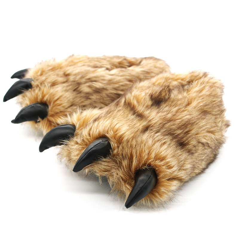 Bear Paw Slippers Detail View 2