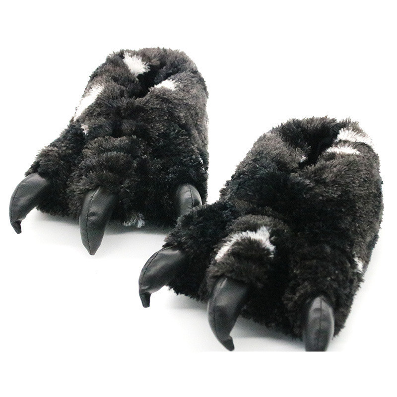 Bear Paw Slippers Side View