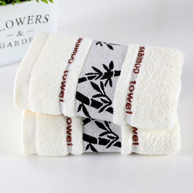 Bamboo Fiber Towel - White