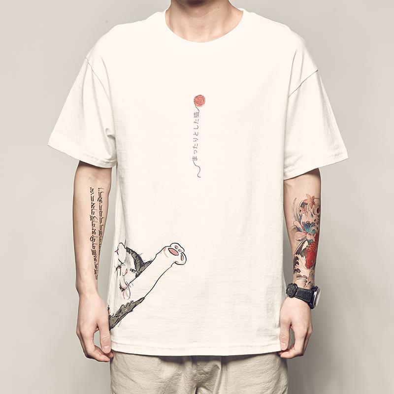 Different angles of Anime T-Shirt