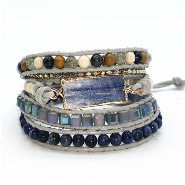 Handcrafted Multilayer Leather Bracelet