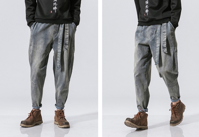 Denim Pants Side View