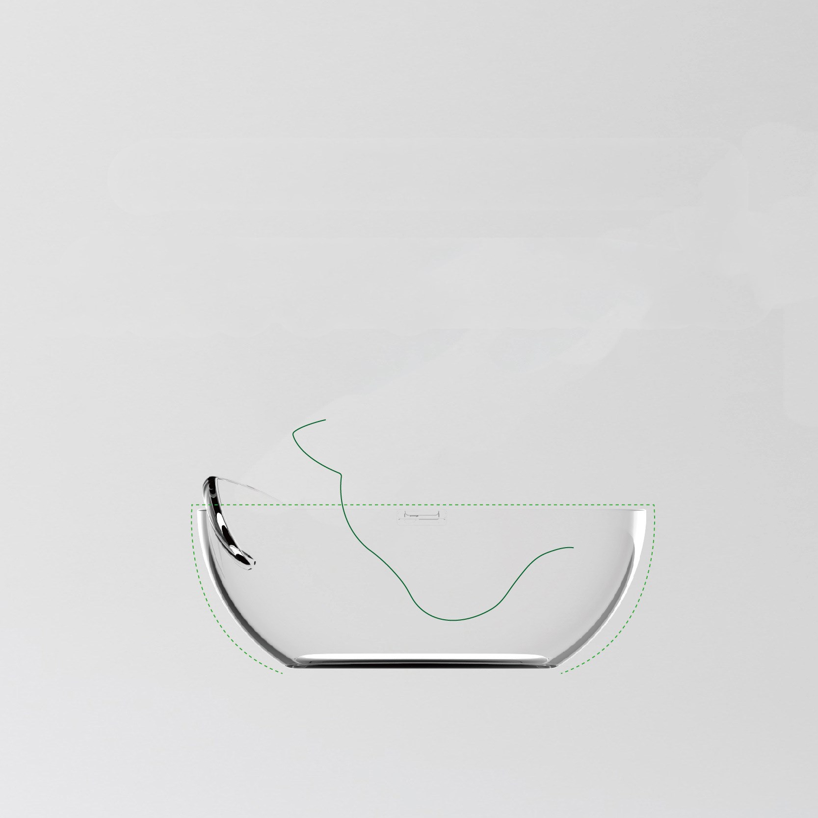 Adjustable Cat Bowl in White