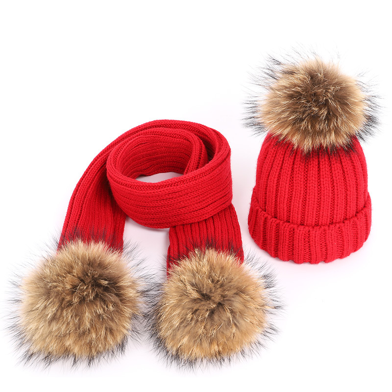 Stylish Children's Hat and Scarf
