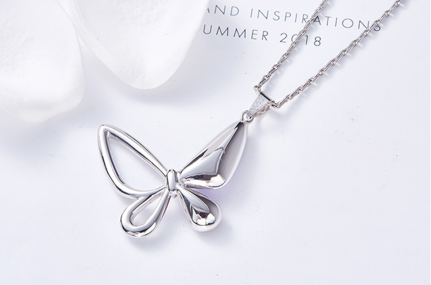 Butterfly Wings Necklace - Detail View