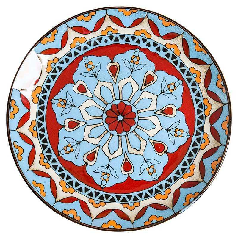 Hand-painted Ceramic Plate 6