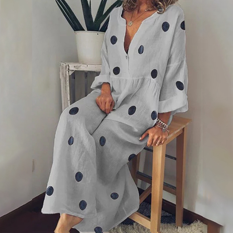 Imagen 1 del Vestido Maxi Estampado Bohemio