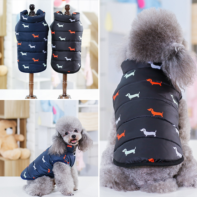 Dog Vest in Navy Blue Color