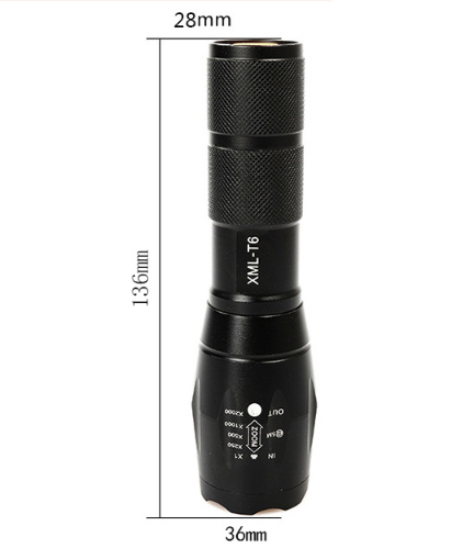 T6/L2 LED Flashlight