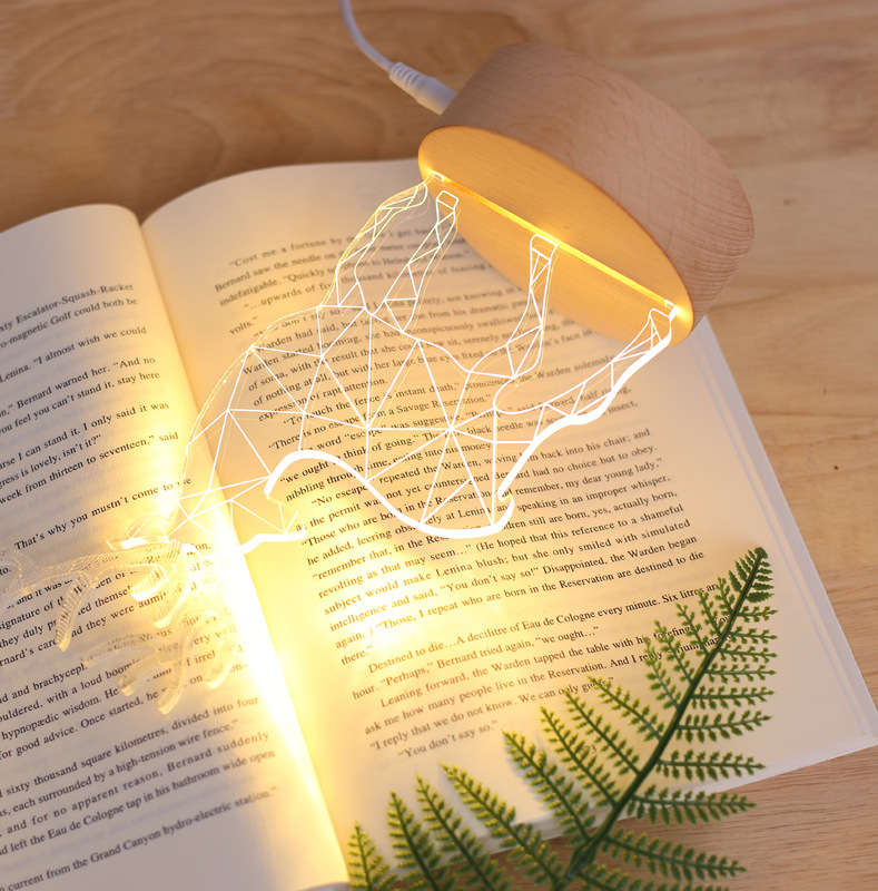 3D Elk Night Light Image 3