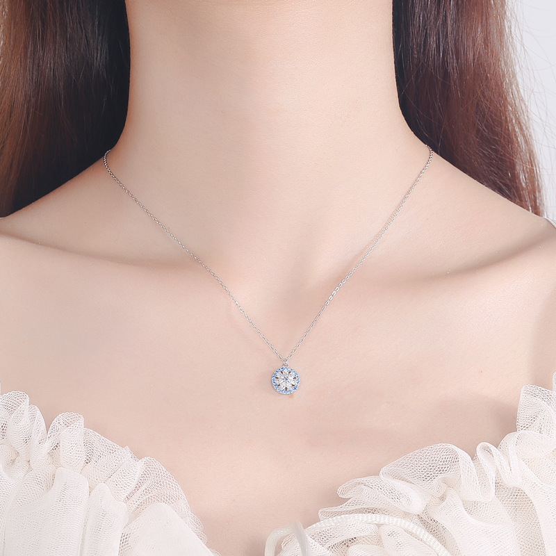 Blue Starry Sky Necklace 1