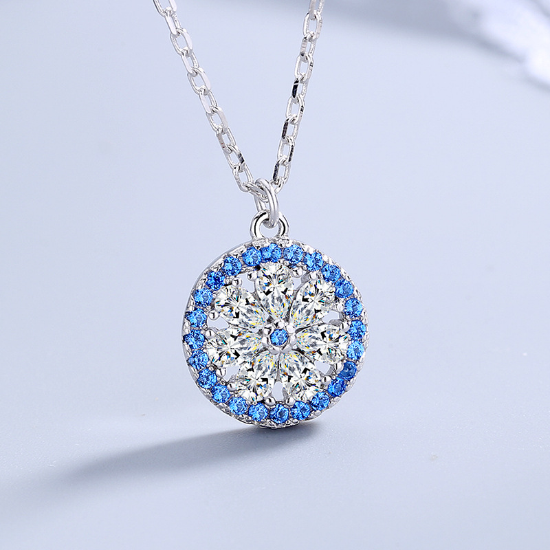 Blue Starry Sky Necklace 2
