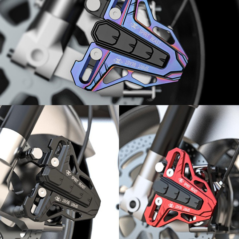 Motorcycle Brake Pump Cover in Black