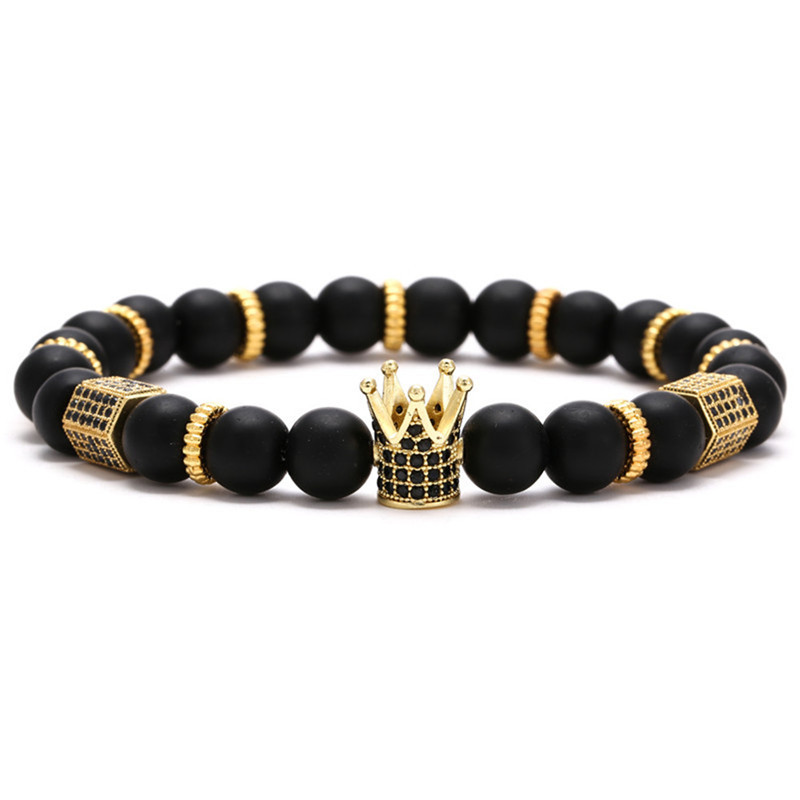 Natural White Pine Stone Bracelet Image 2