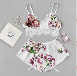 Printed Pajama Set Image 1