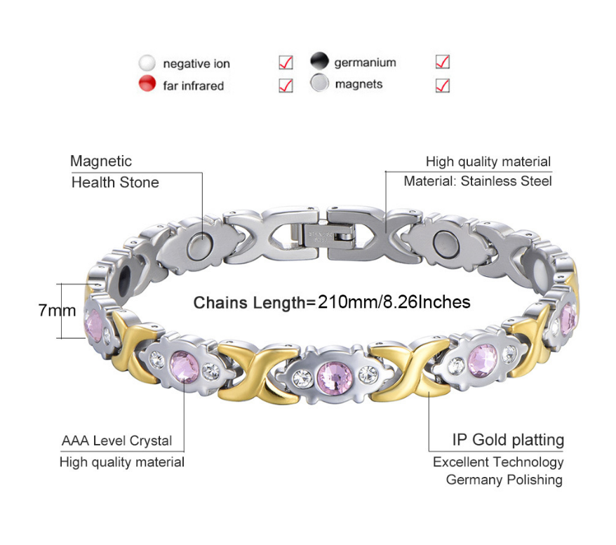 Crystal Gemstone Bracelet