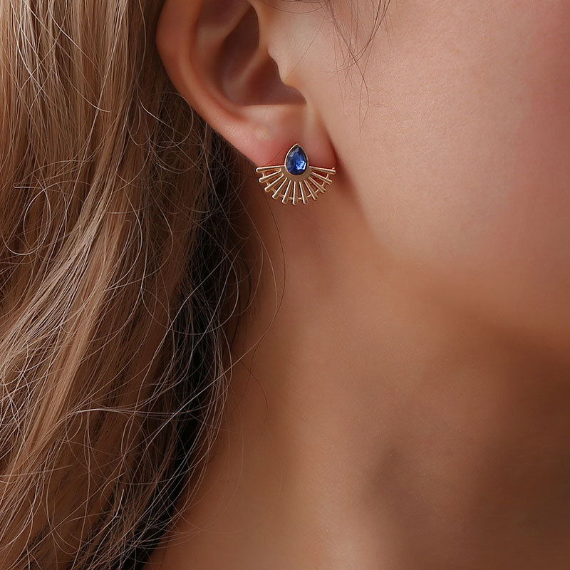 Lotus Ear Studs - Image 1