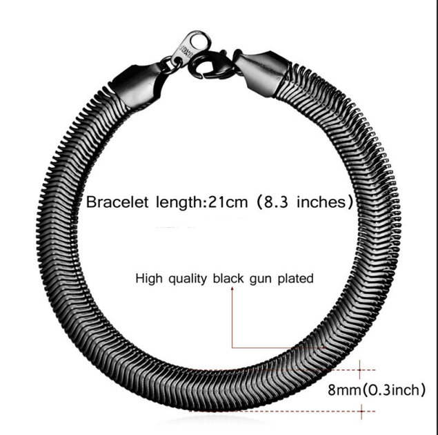 Titanium Steel Chain Bracelet