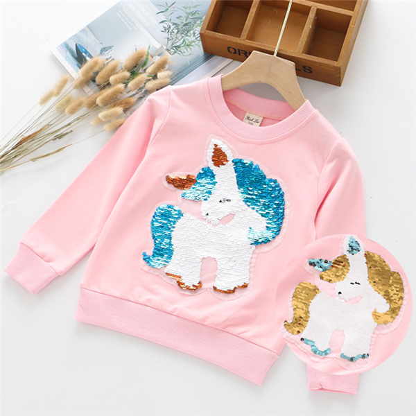 Color changing sequin top image