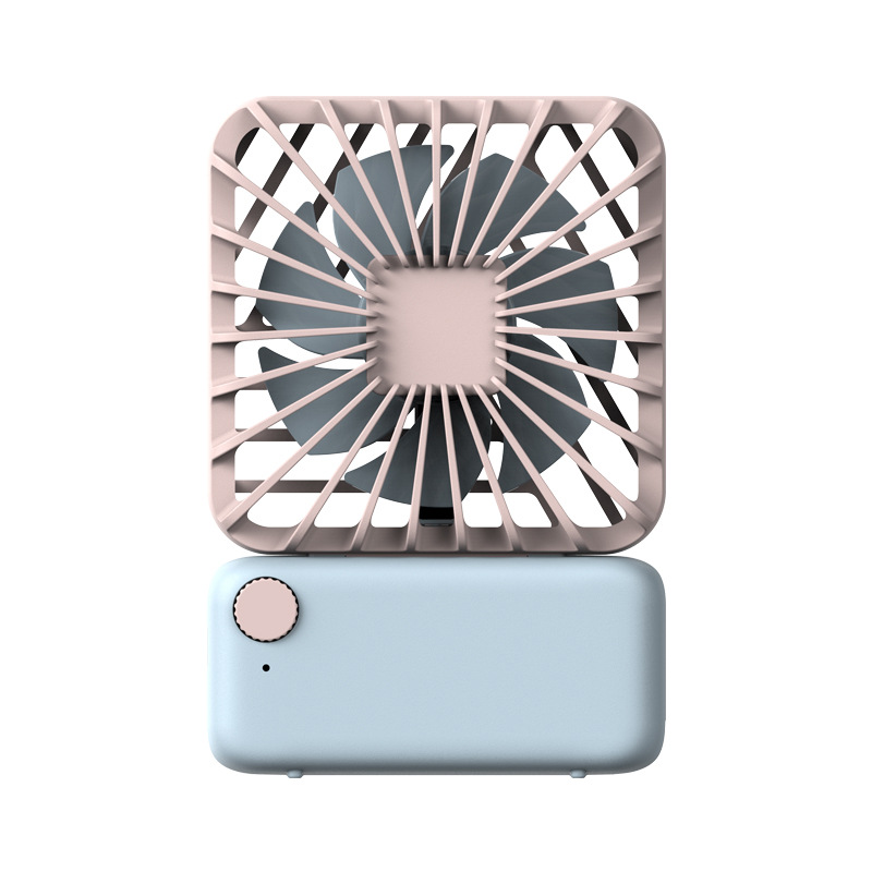 Square USB Rechargeable Mini Fan