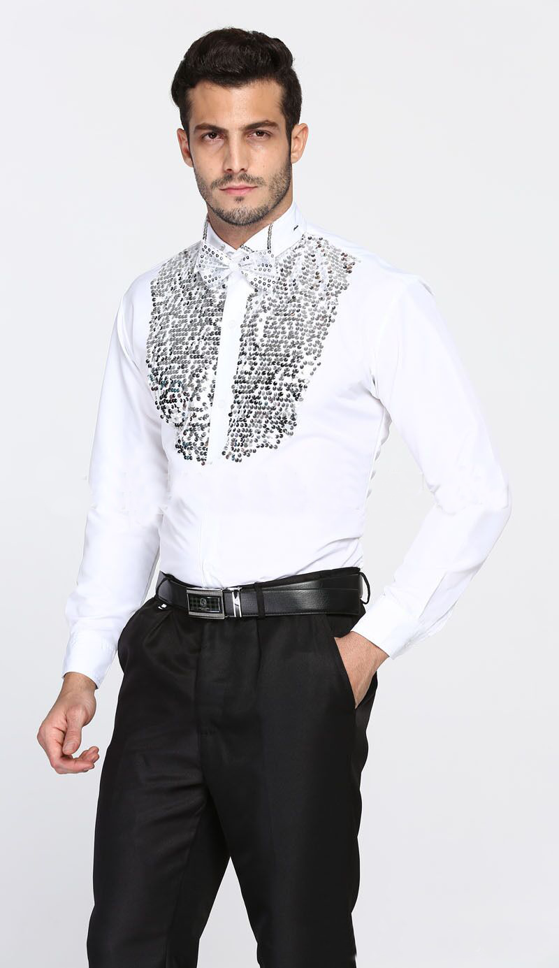 Sequin Performance Shirt Image 3
