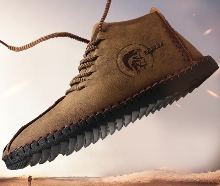 Comfortable Khaki Shoes