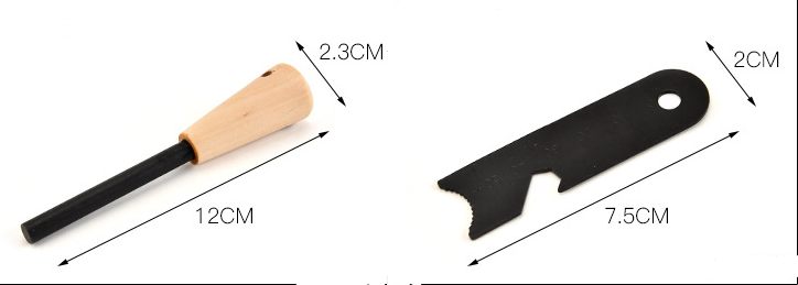 Wooden Handle Fire Starter Image 1
