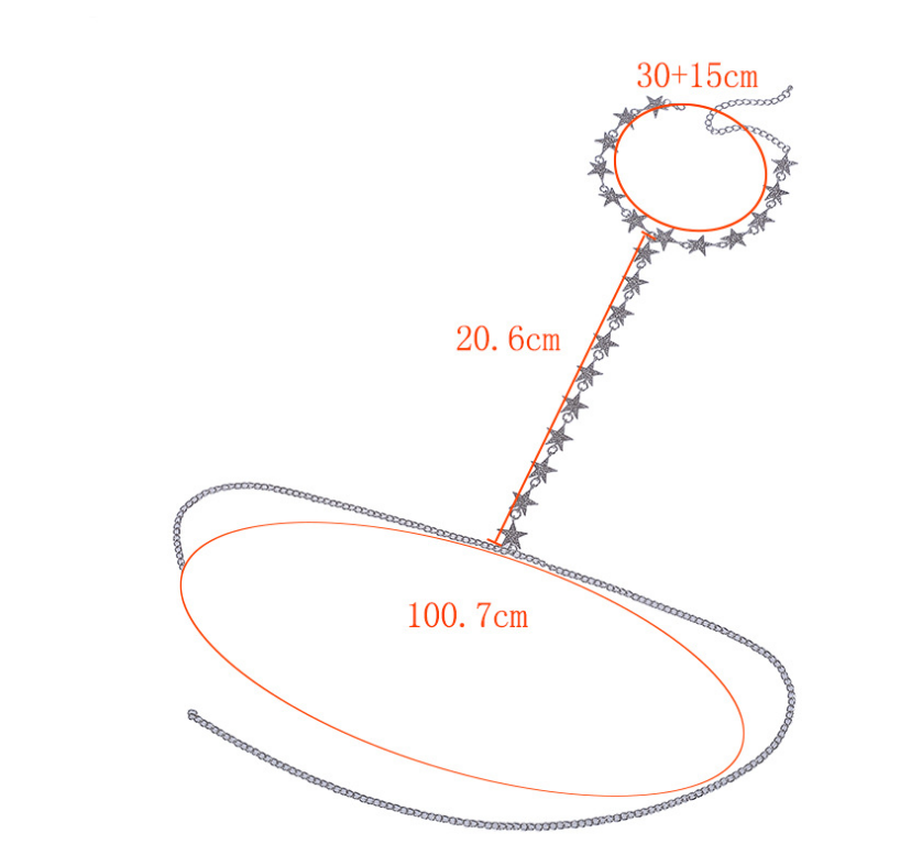 Star Body Chain