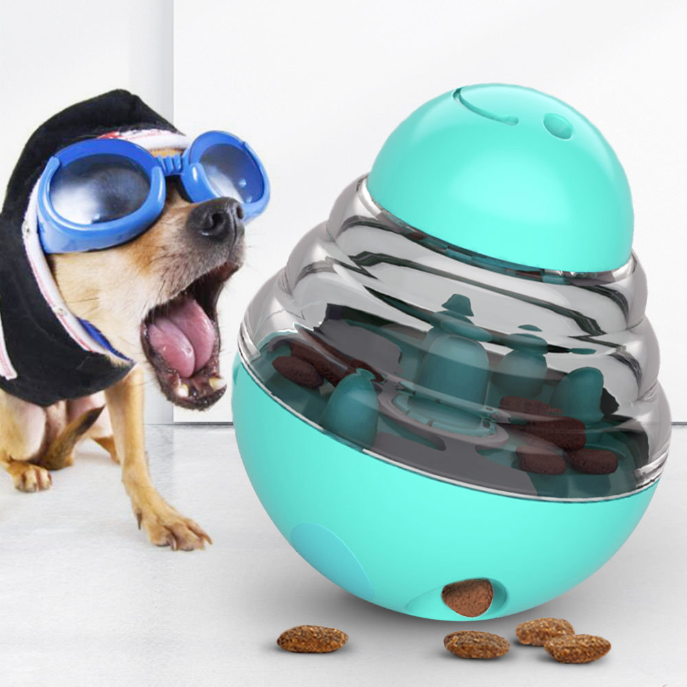 Dog Enjoying Food Toy