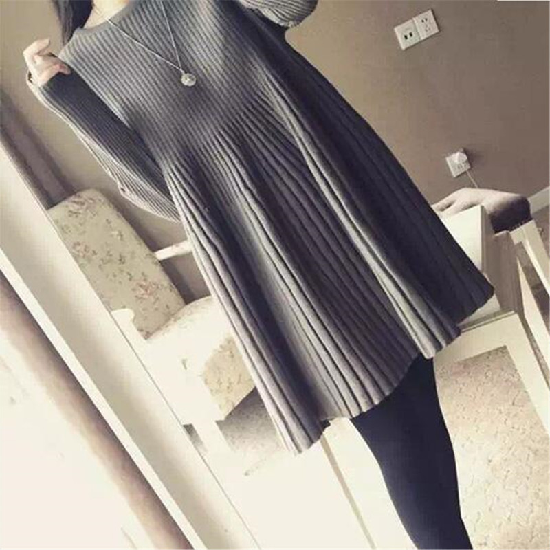 Comfortable knitted dress